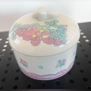 vintage japanese porcelain trinket box